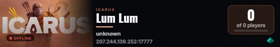 Lum Lum live status badge