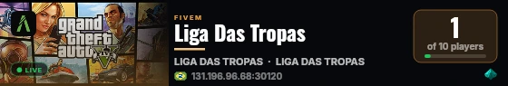 SAGACIDADE RJ live status badge