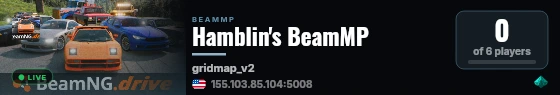 Hamblin's BeamMP live status badge