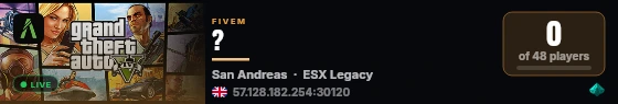 HollyWood | [ESX Legacy] live status badge