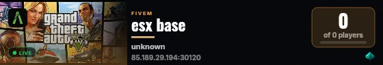 esx base live status badge