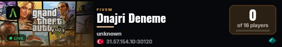 Dnajri Deneme live status badge