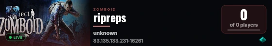 ripreps live status badge