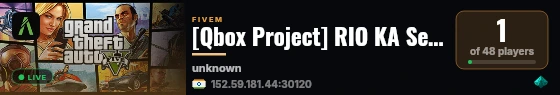 [Qbox Project] RIO KA Seher live status badge