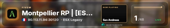 Glass badge preview