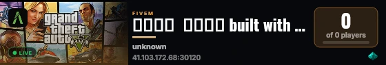 𝑳𝑼𝑿𝑬  𝑪𝑰𝑻𝒀 built with QBCore Framework by JericoFx & Kakarot & Hamy! live status badge