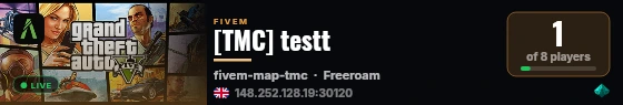 [TMC] testt live status badge