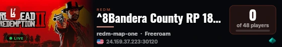 ^8Bandera County RP 1892 live status badge