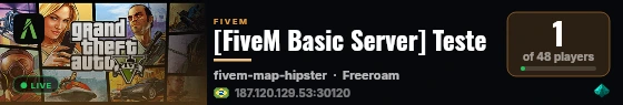 Scripts testes live status badge