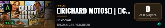 👻RICHARD MOTOS👻 | 💯CARROS/MAPAS/MOTOS EXCLUSIVOS💯 live status badge