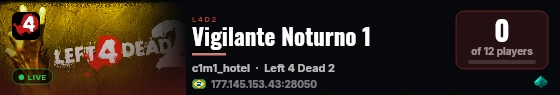 Vigilante Noturno 1 live status badge