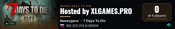 Hosted by XLGAMES.PRO live status badge