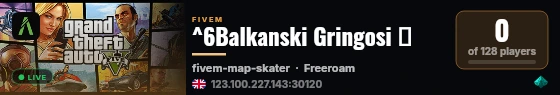 ^6Balkanski Gringosi 🌟 live status badge