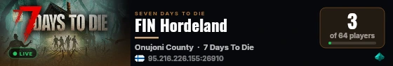FIN Hordeland live status badge