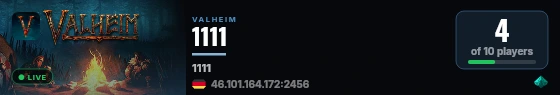 1111 live status badge