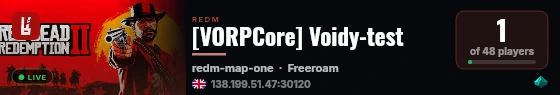 [VORPCore] Voidy-test live status badge