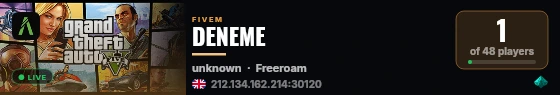 [QBCore Framework] tempvp live status badge