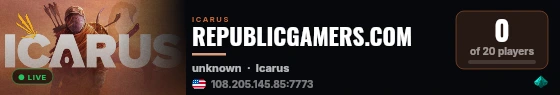 REPUBLICGAMERS.COM live status badge