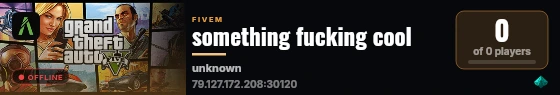 something fucking cool live status badge