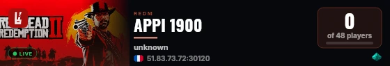 APPI 1900 live status badge