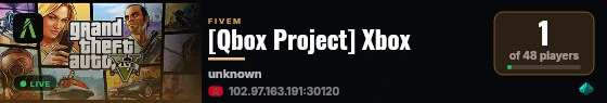 [Qbox Project] Xbox live status badge