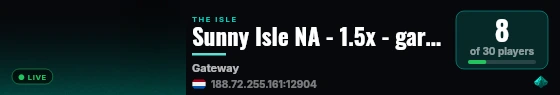 Sunny Isle NA - 1.5x - garage & more - high AI live status badge