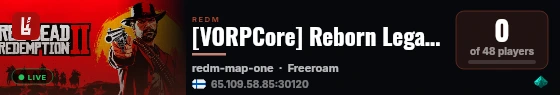 [VORPCore] Reborn Legacy live status badge