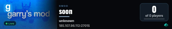 soon live status badge