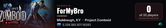 ForMyBro live status badge