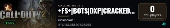 +FS+|BOTS|DXP|CRACKED|TDM| live status badge