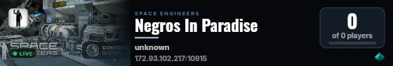 Negros In Paradise live status badge