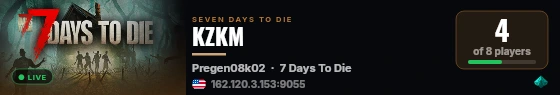 KZKM live status badge