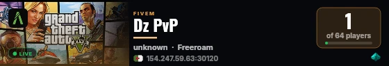 Dz PvP live status badge