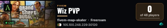 Wiz PVP live status badge