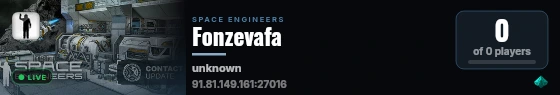 Fonzevafa live status badge