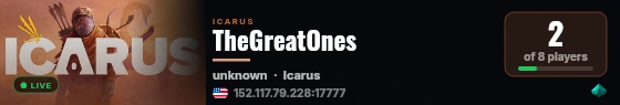 TheGreatOnes live status badge