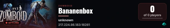 Bananenbox live status badge
