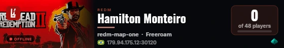 Hamilton Monteiro live status badge