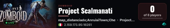 Project Scalmanati live status badge