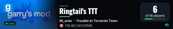 Ringtail's TTT live status badge
