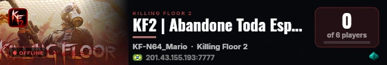 KF2 | Abandone Toda Esperança | Custom Maps | BR live status badge