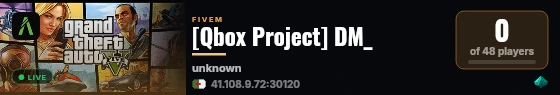 [Qbox Project] DM_ live status badge