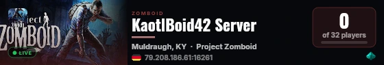 KaotlBoid42 Server live status badge
