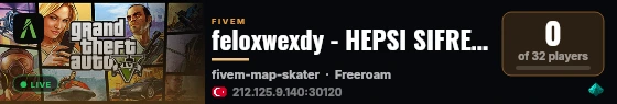 feloxwexdy - HEPSI SIFRESIZ live status badge