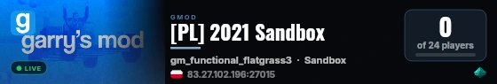 [PL] 2021 Sandbox live status badge