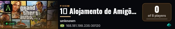 1⁰ Alojamento de Amigões  live status badge
