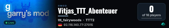 Vitjas_TTT_Abenteuer live status badge