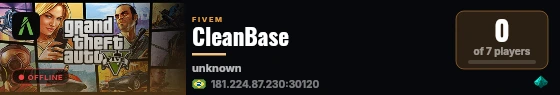 CleanBase live status badge