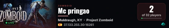 Mc pringao live status badge