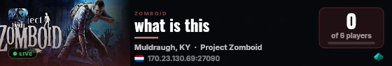 what is this live status badge